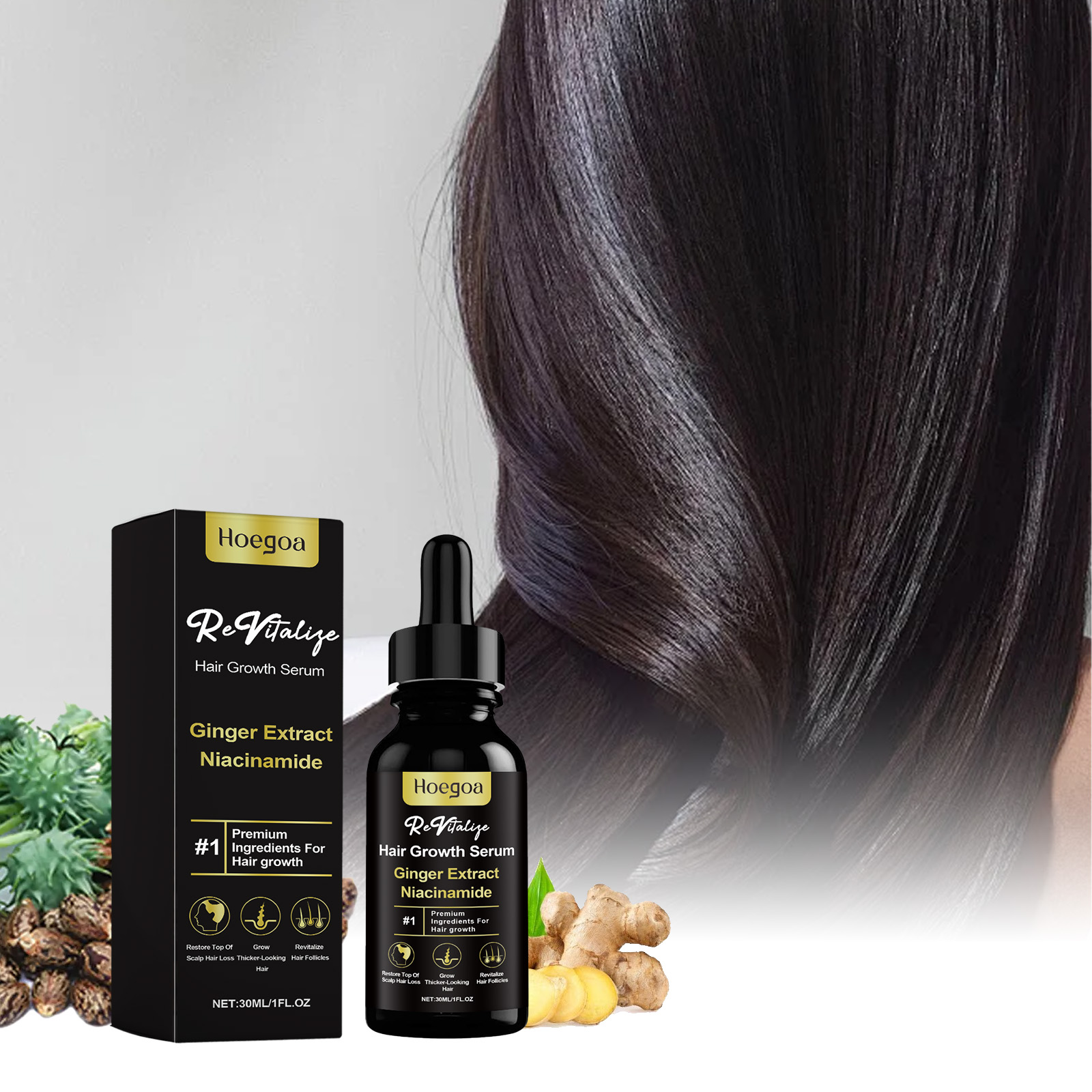 Hair Care Essence - 30ml Hair Care Essential Oil Thicker