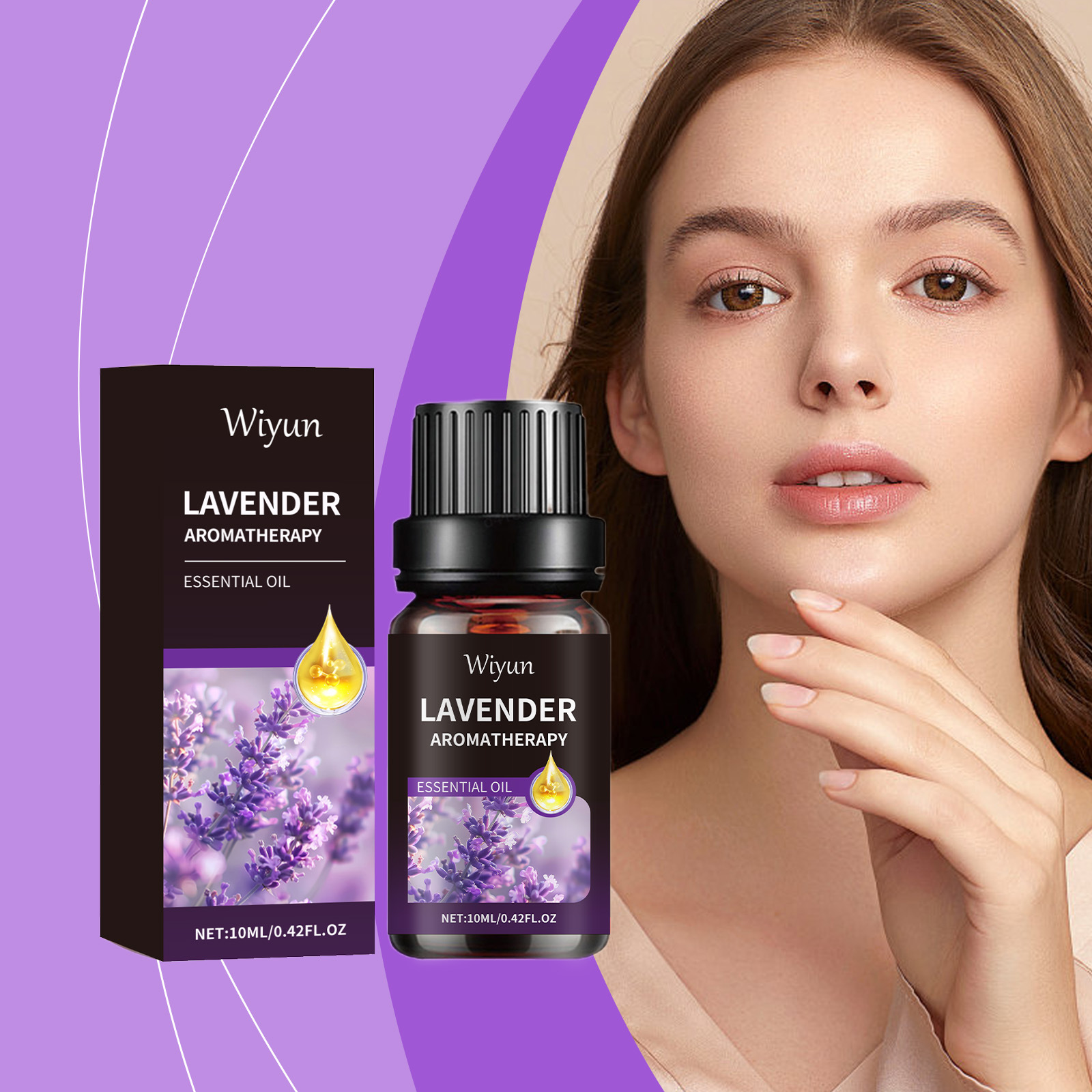 Hair Care Hair Serum - Lavender Essential Oil Anti-Frizz Repair Damaged