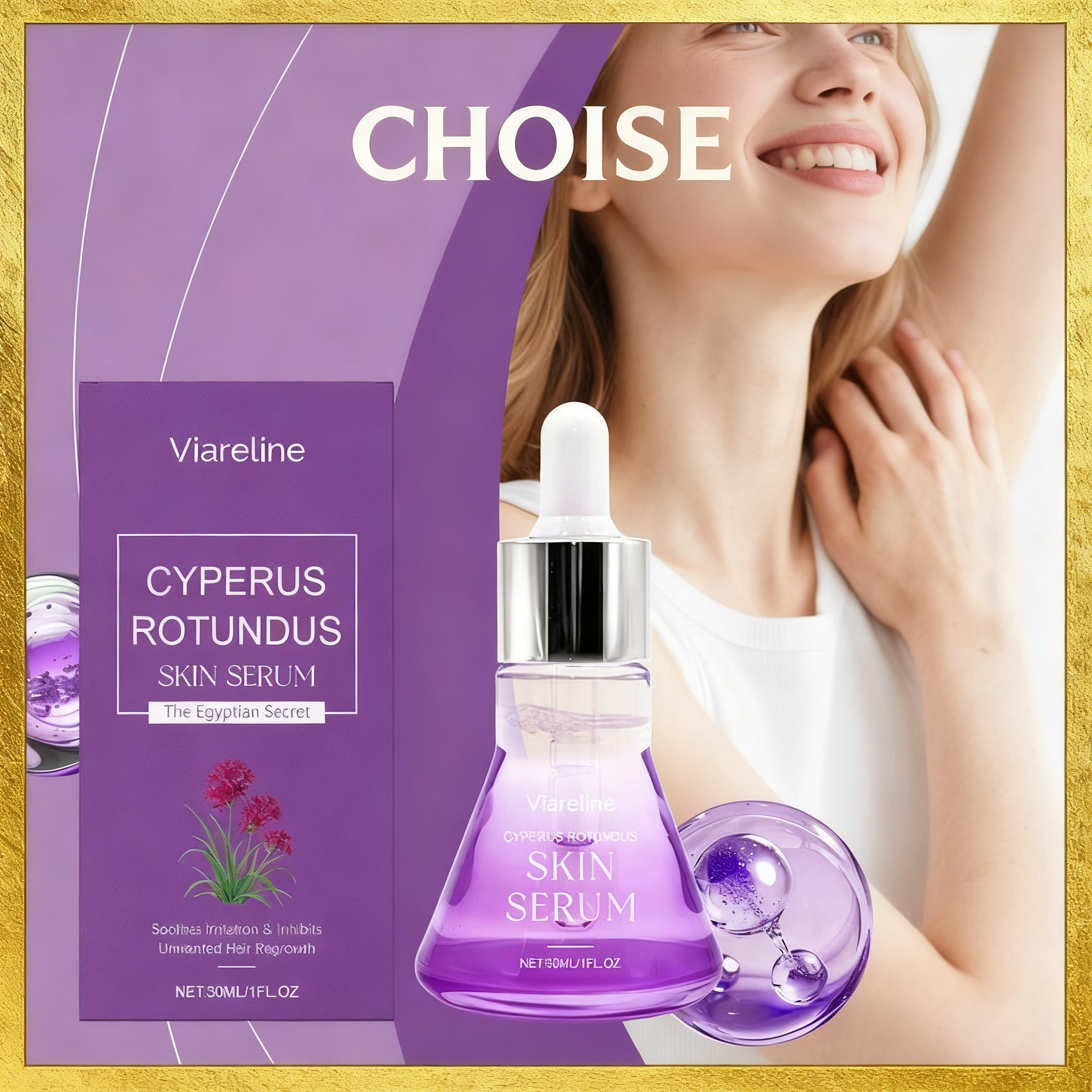 Hair Care Hair Serum - Post Hair Removal Care Serum Soothing