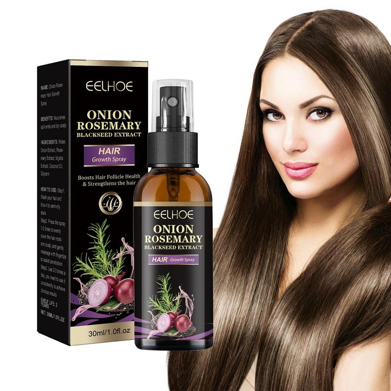 Hair Care Essential Oil - 30ml Hair Growth Spray Onion Rosemary