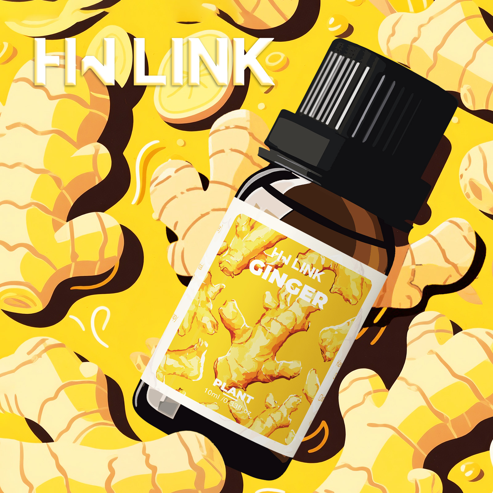 Hair Care Essential Oil - Ginger Oil 100%Pure Natural Ginger Essential
