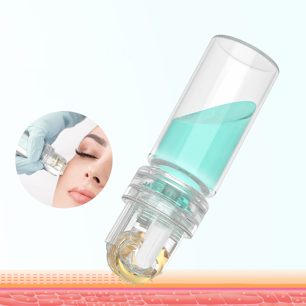 Hair Care Hair Serum - 1PCS 64Pins Titanium Micro Needle Roller