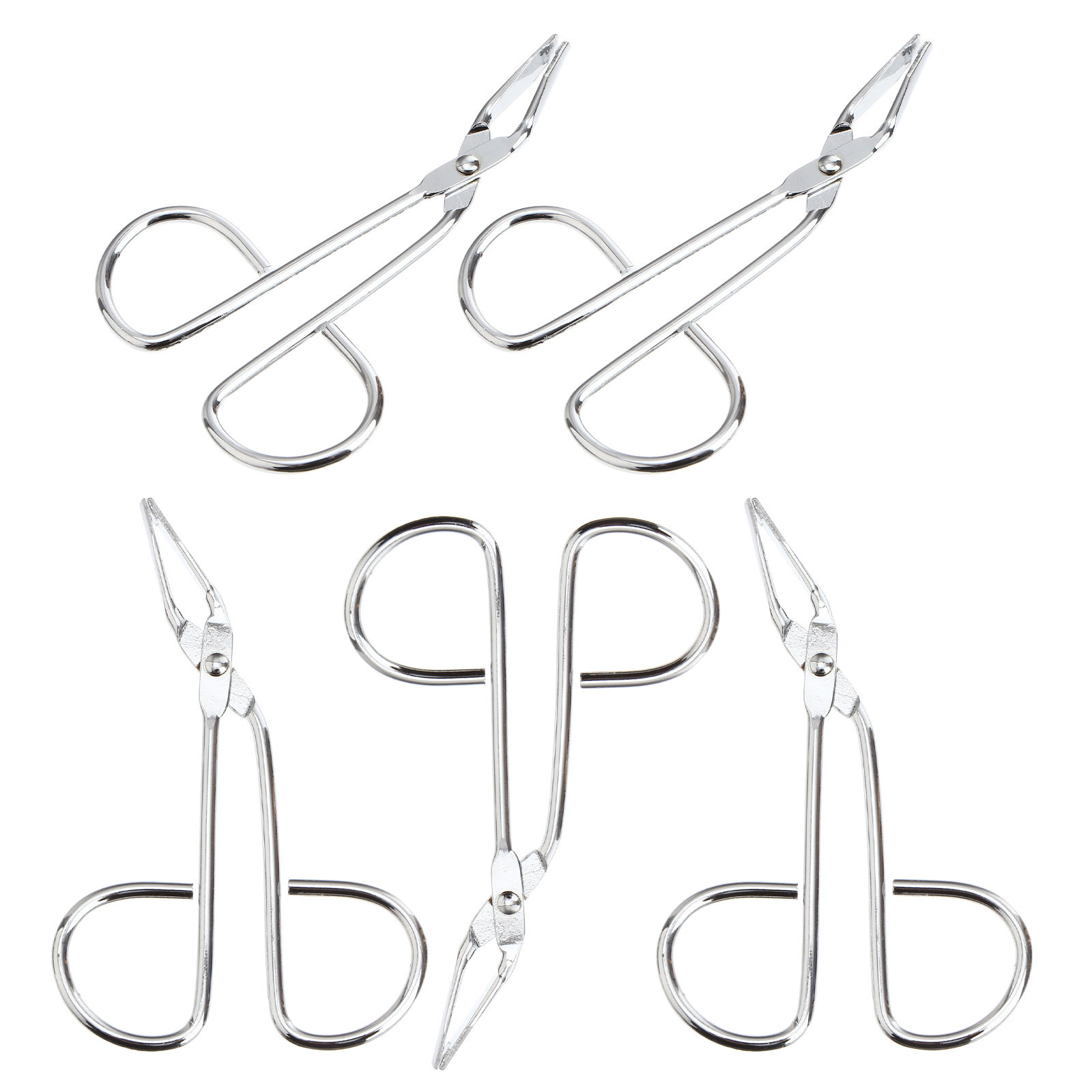 5Pcs Eyebrow Tweezers Scissor  - Hair Care Tips avaliação e preço