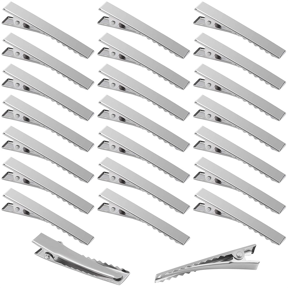 20pcs Metal Alligator Blanks H - Hair Care Zinc avaliação e preço