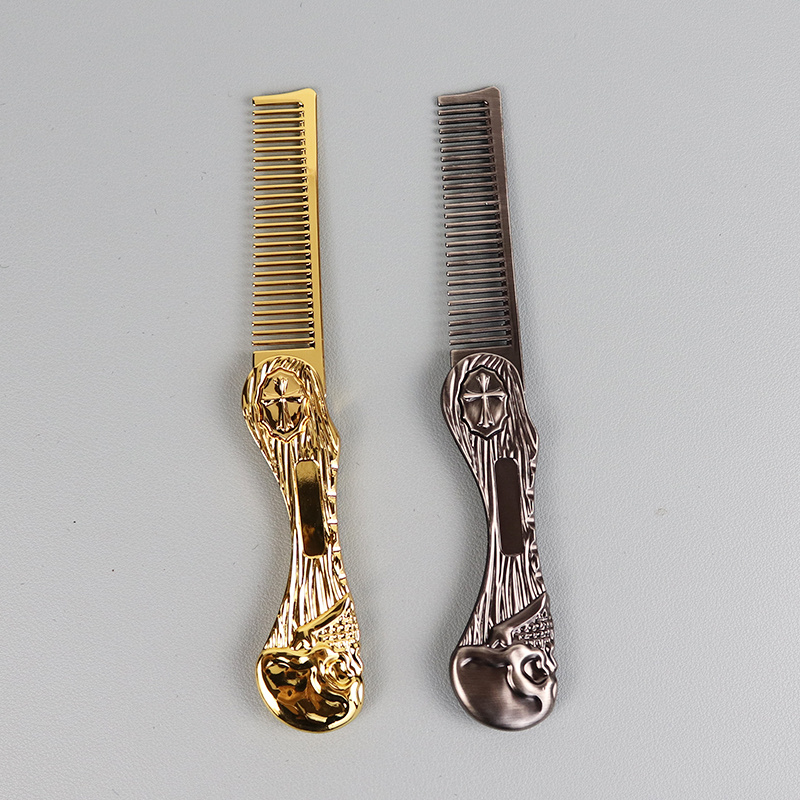 1Pc Zinc Alloy Portable Foldin - Hair Care Zinc avaliação e preço