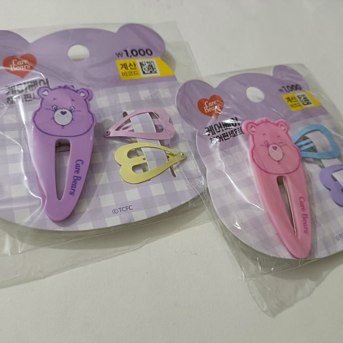 Care Bears Hair Clip Set, Cute - Hair Care Zinc avaliação e preço