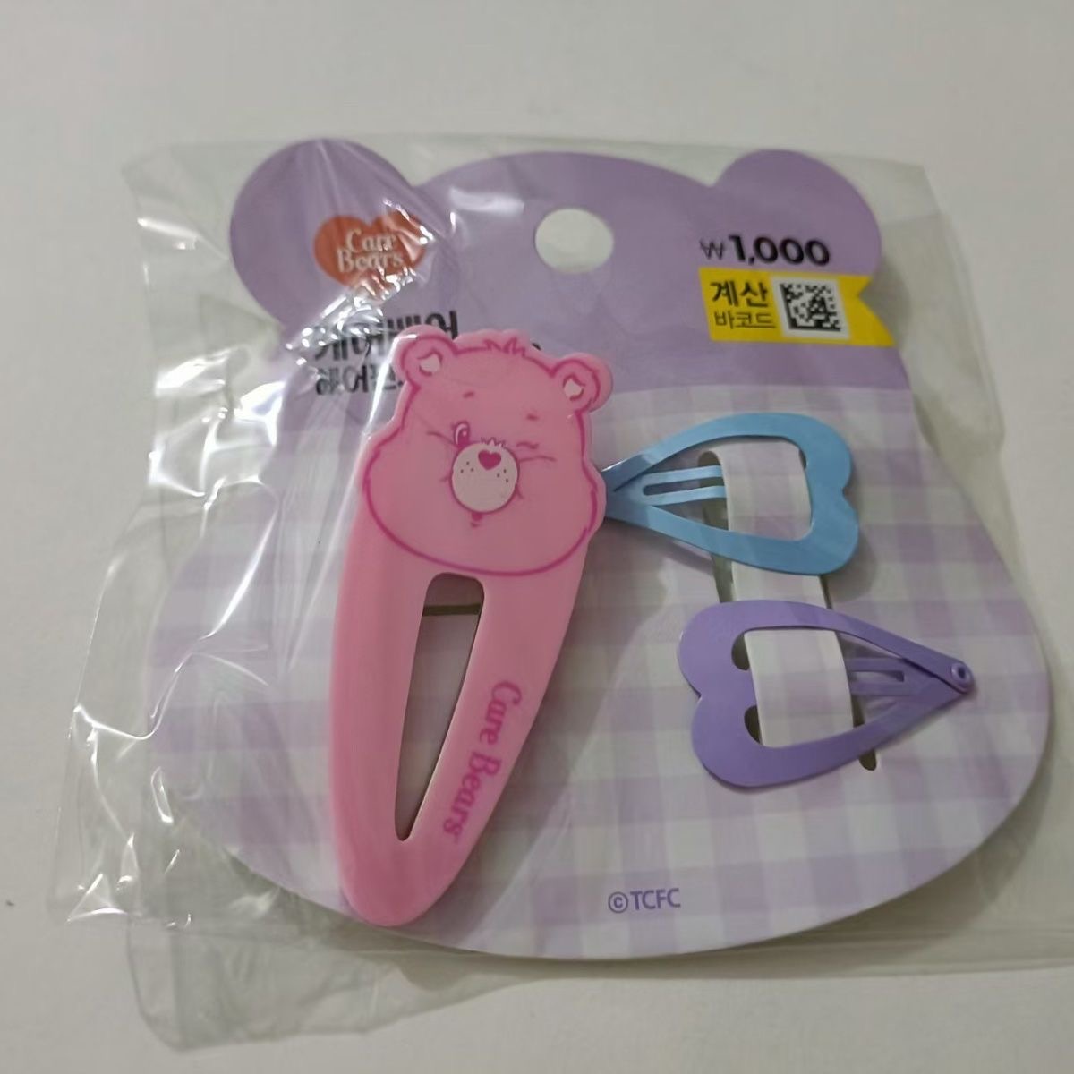 Care Bears Hair Clip Set, Cute - Hair Care Zinc avaliação e preço