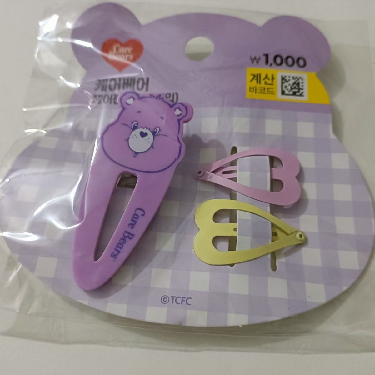 Care Bears Hair Clip Set, Cute - Hair Care Zinc avaliação e preço