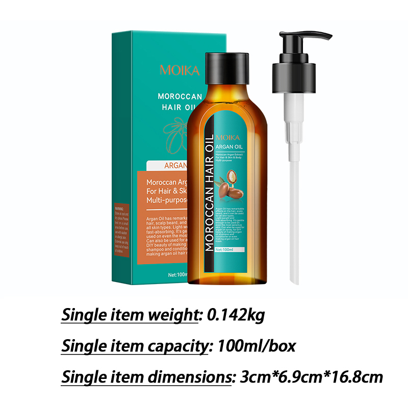 1Pc MOIKA Moroccan Hair Care O - Hair Care Olive Oil avaliação e preço