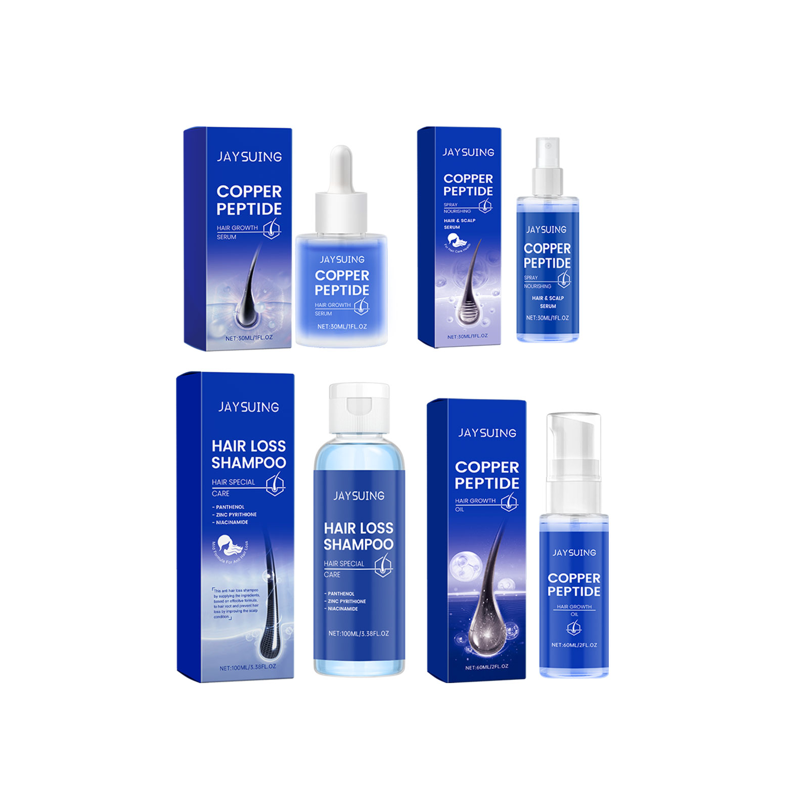 Copper Peptide Shampoo Hair Gr - Hair Care Essence avaliação e preço