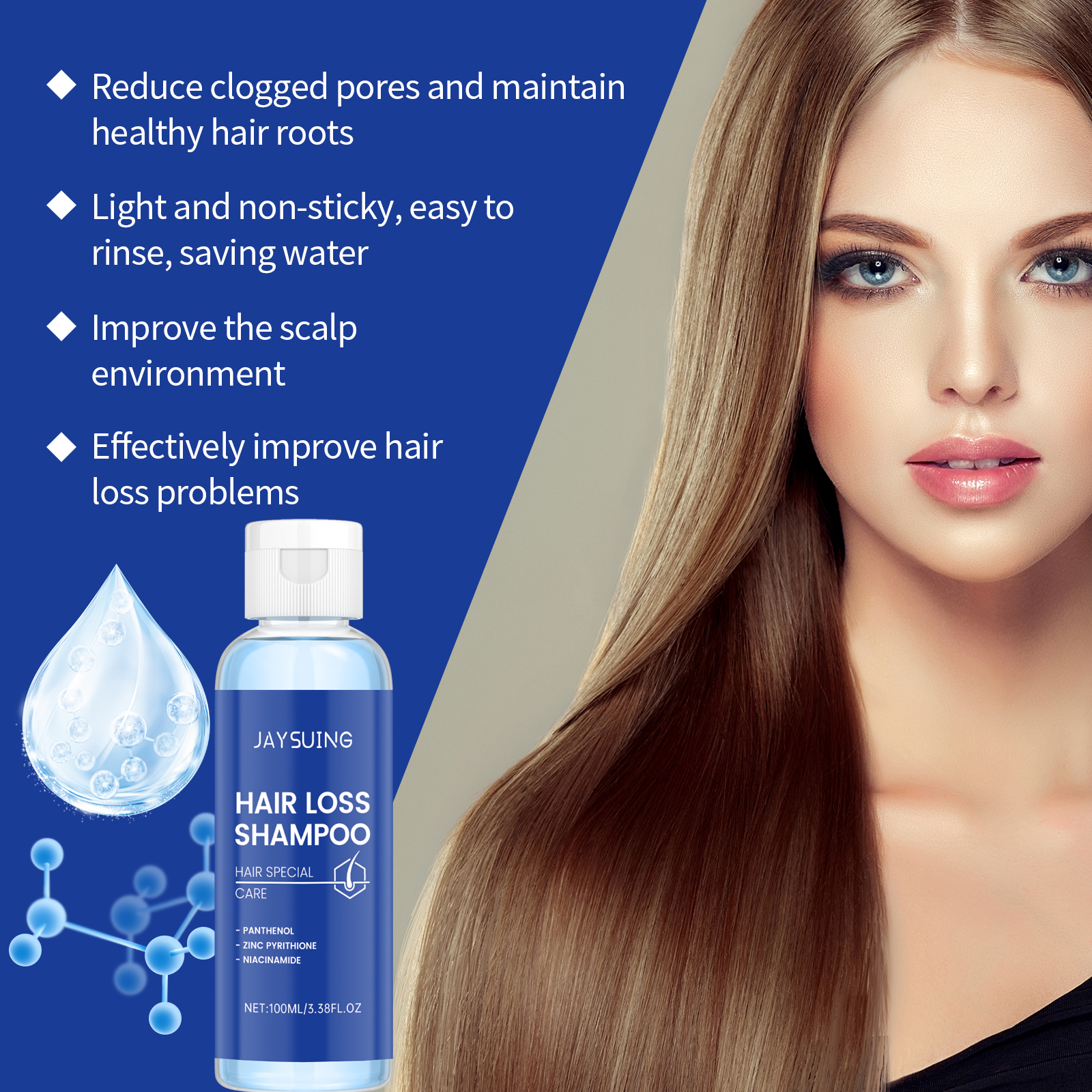 Copper Peptide Shampoo Hair Gr - Hair Care Essence avaliação e preço