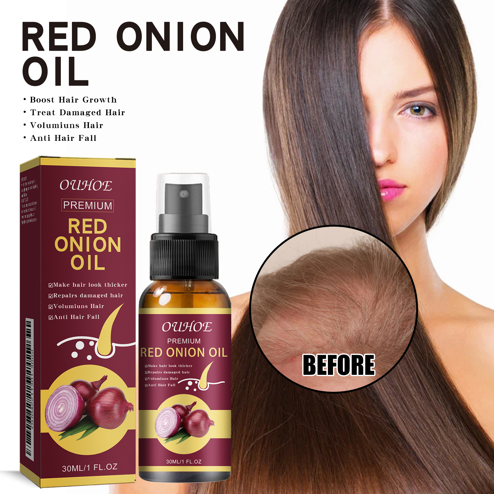 Red Onion Hair Growth Essentia - Hair Care Ouai avaliação e preço