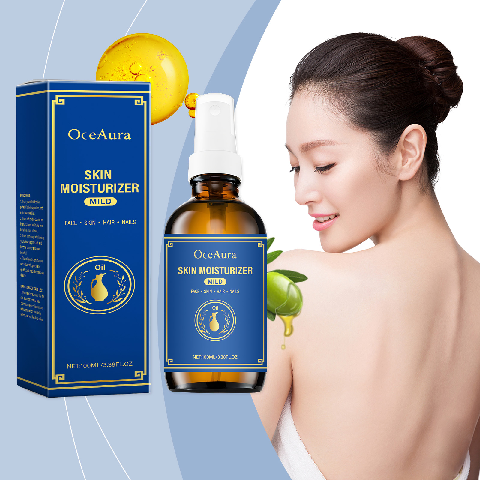 Moisturizing Olive Oil For Hai - Hair Care Olive Oil avaliação e preço