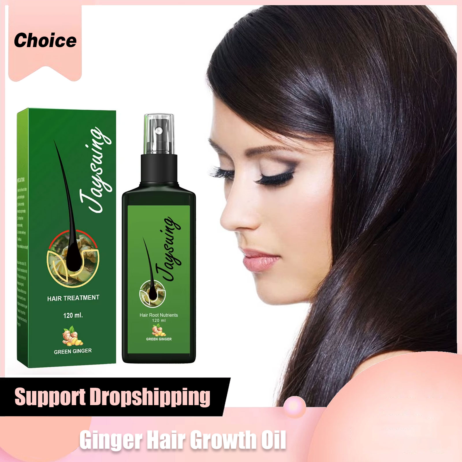 Fast Ginger Hair Growth Spray  - Hair Care Essential Oil avaliação e preço
