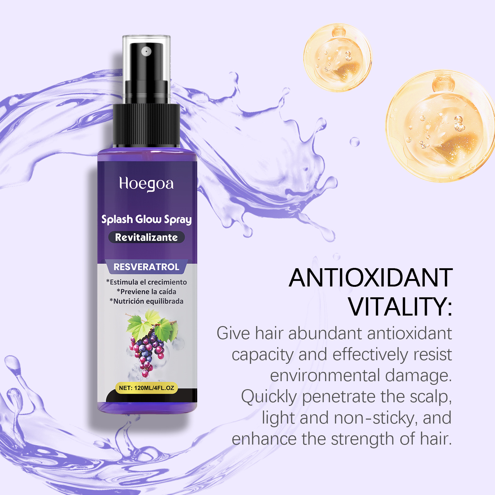 Hoegoa Vitamin Hair Growth Ser - Hair Care Hair Serum avaliação e preço