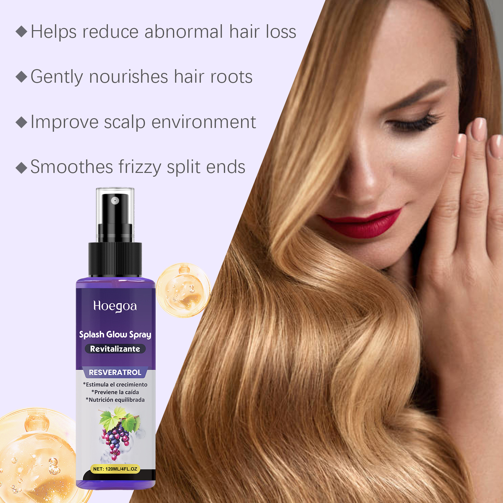 Hoegoa Vitamin Hair Growth Ser - Hair Care Hair Serum avaliação e preço