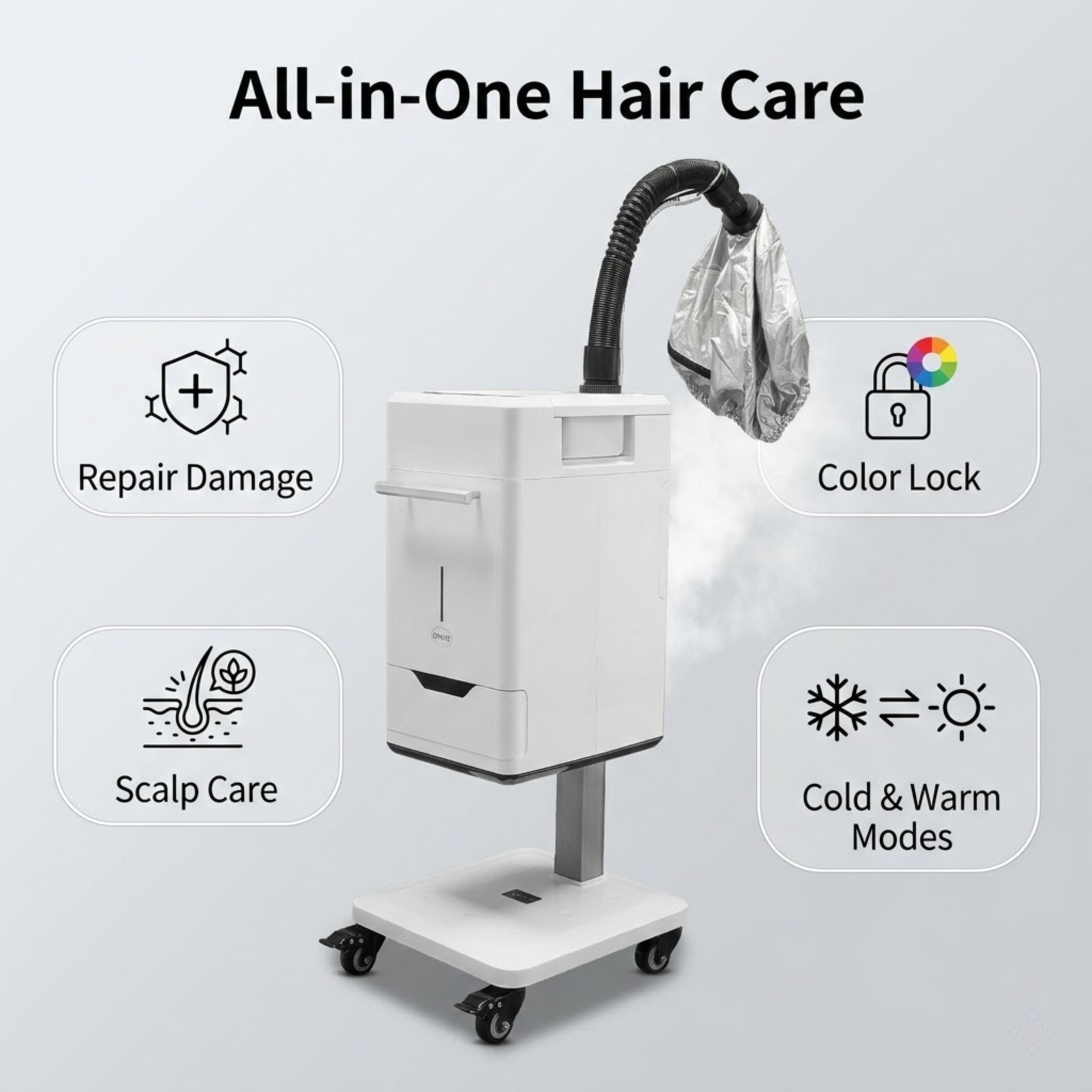 Nano Hair Steamer Machine Home - Hair Care Salon avaliação e preço