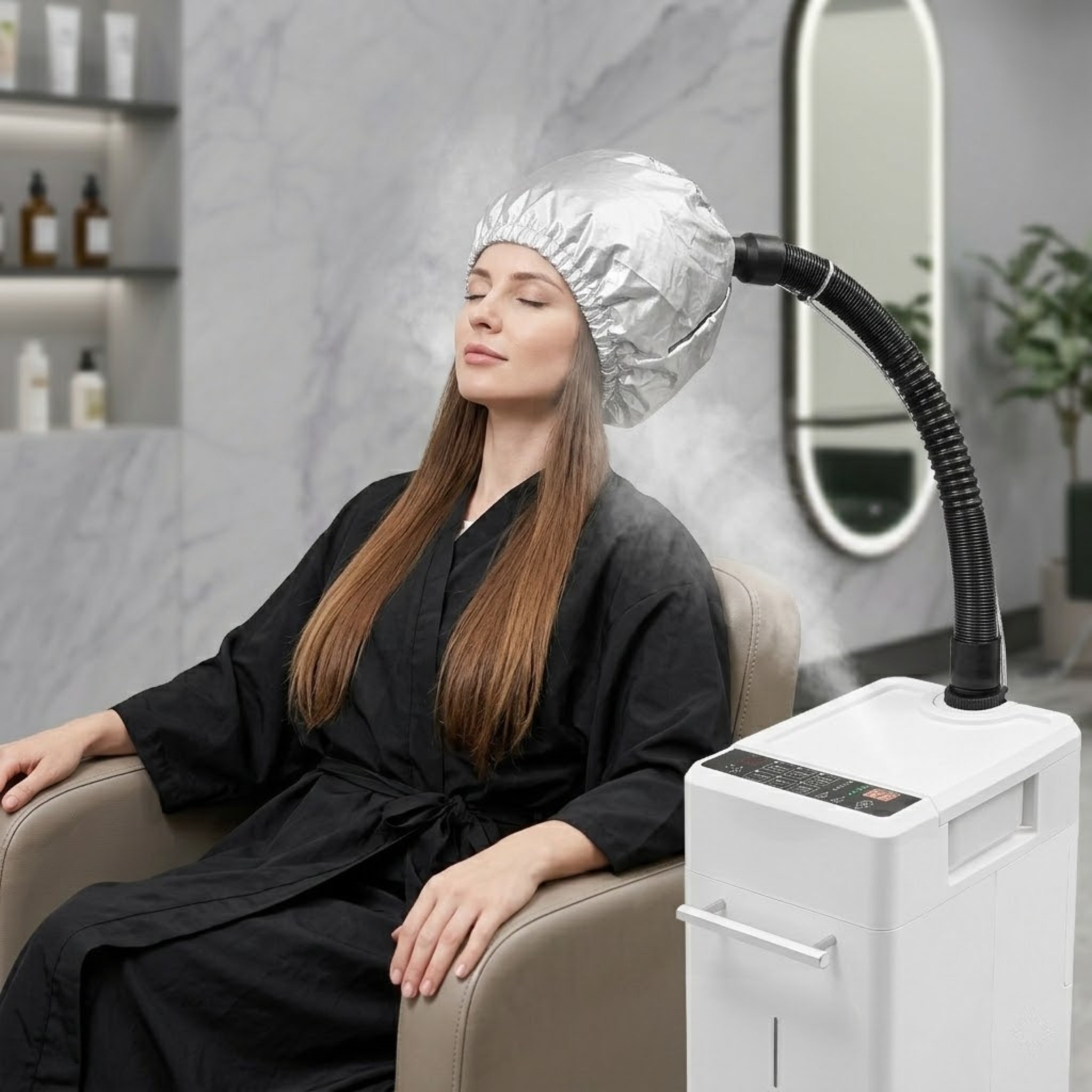 Nano Hair Steamer Machine Home - Hair Care Salon avaliação e preço