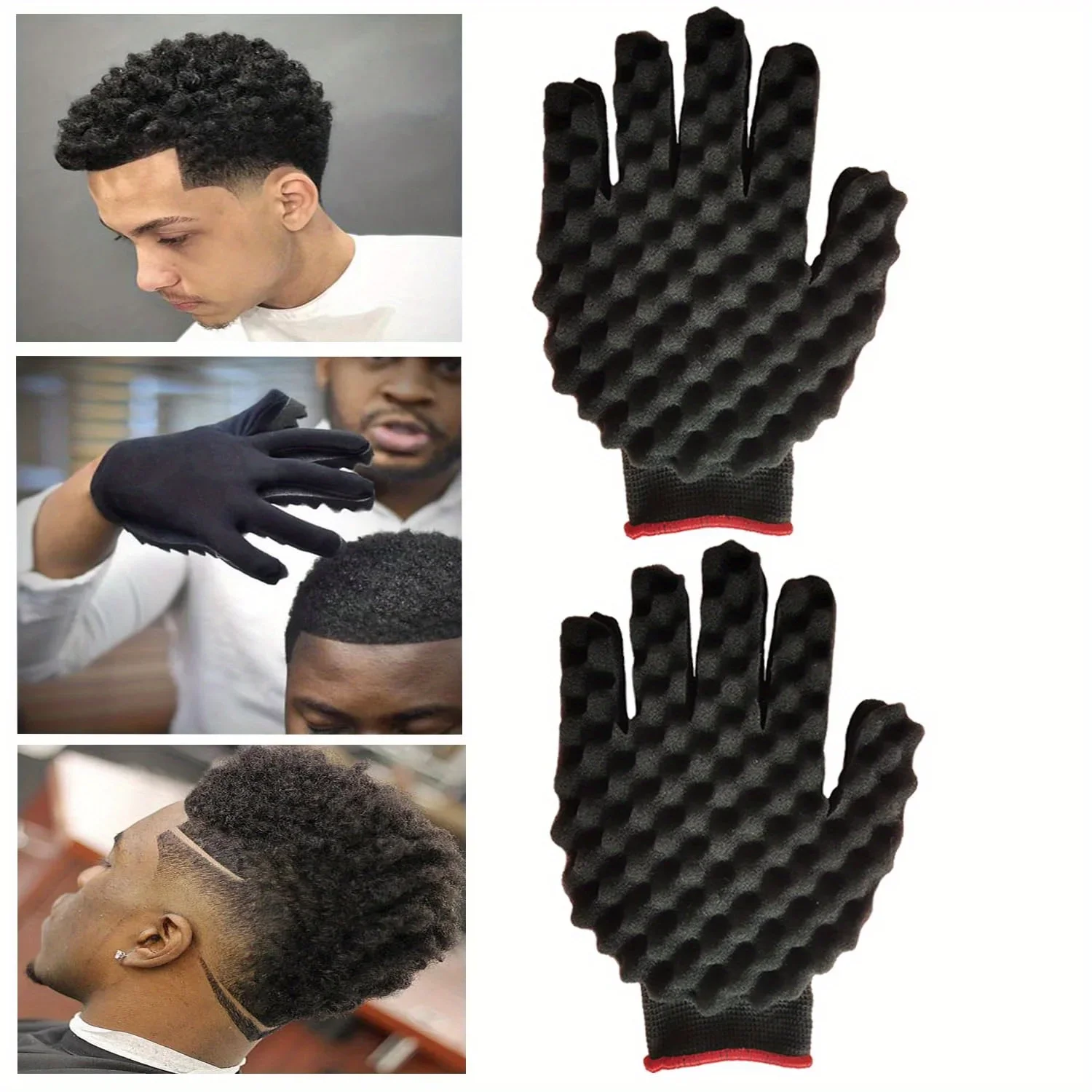 1PcNonslip Sponge Gloves Curli - Twist Sponge Coil avaliação e preço
