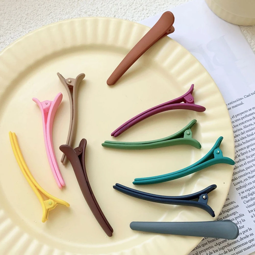 4Pcs/Set Duckbill Clip Candy C - Hair Care Salon avaliação e preço