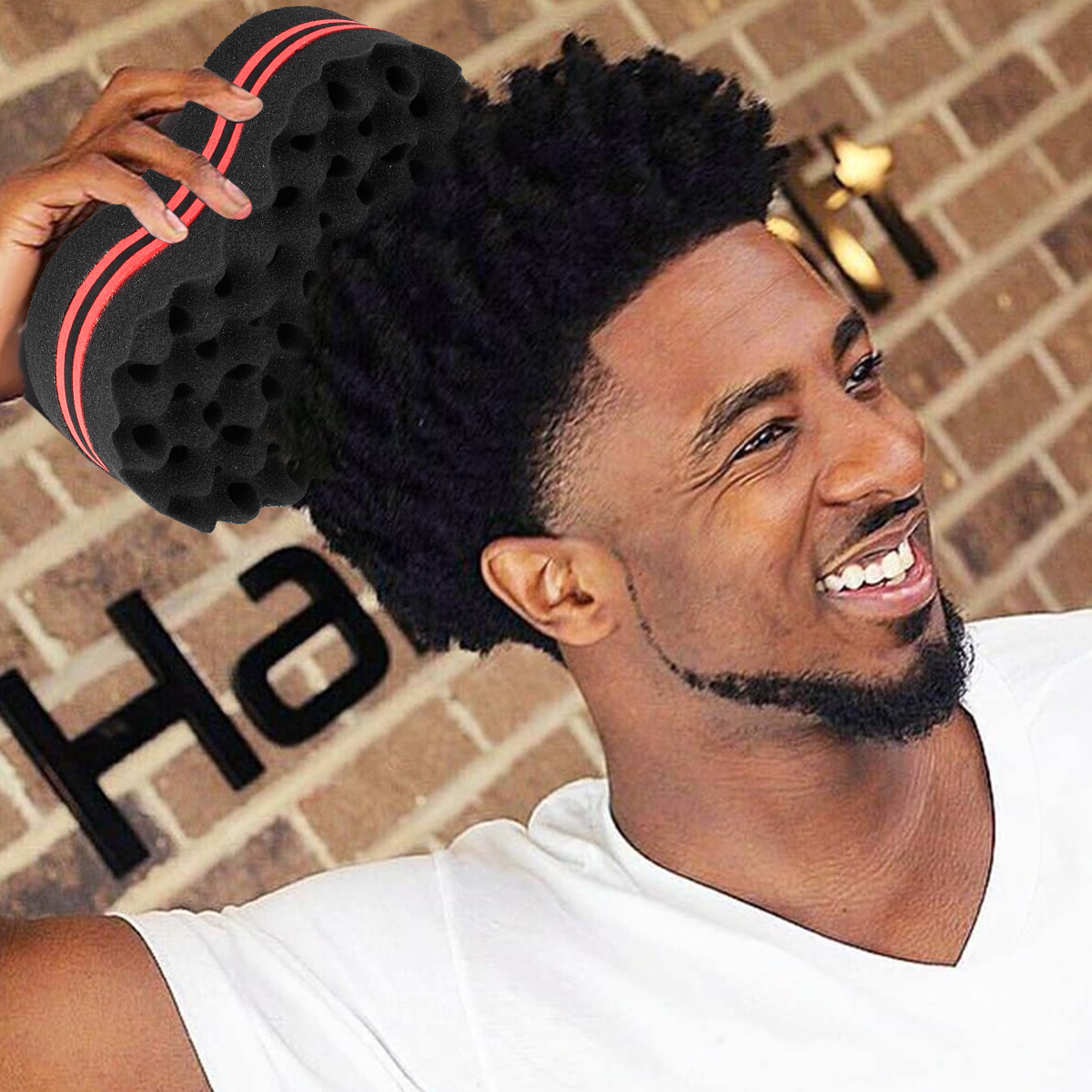 4Pcs Twist Hair Sponges Set Bi - Twist Sponge Coil avaliação e preço