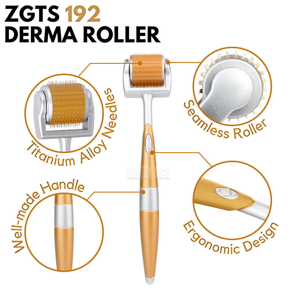 ZGTS 192pin Derma Roller Micro - Hair Care Tips avaliação e preço