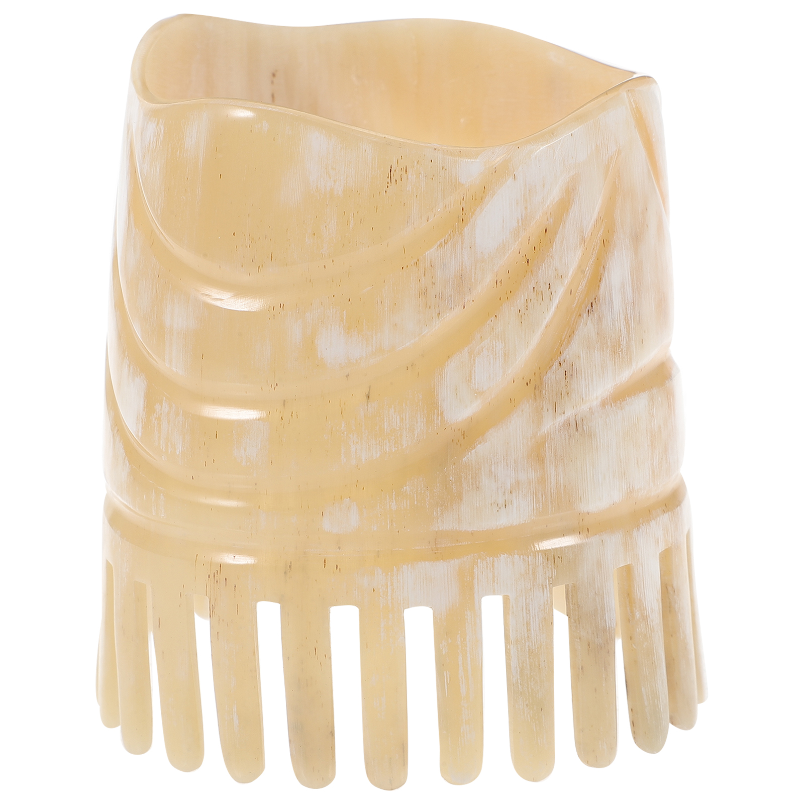 Portable Oxhorn Haircomb With  - Hair Care Tips avaliação e preço