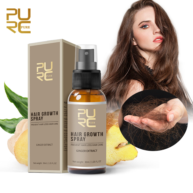 PURC Ginger Hair Spray Root St - Hair Care Hair Serum avaliação e preço