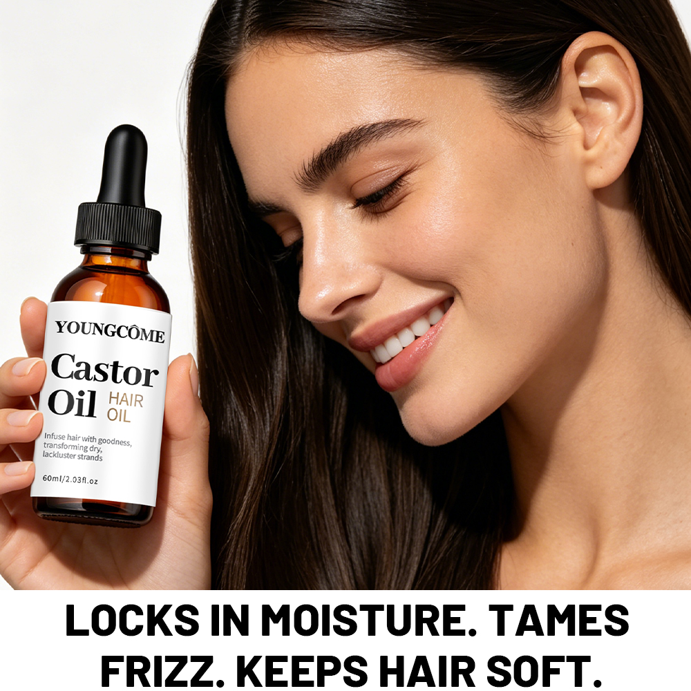 YOUNGCOME Castor Hair Oil Mois - Hair Care Hair Serum avaliação e preço