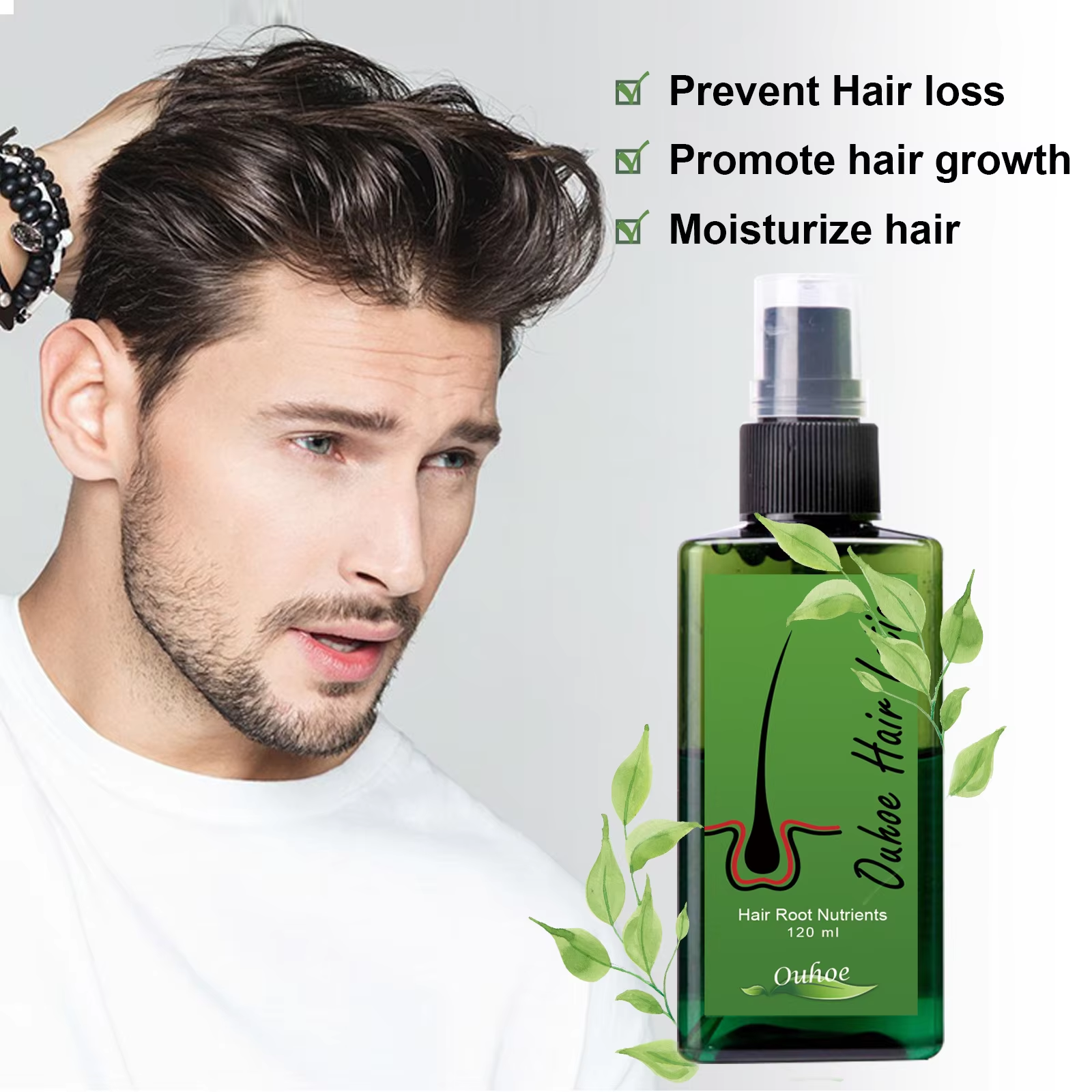 Hair Growth Spray Anti Hair Lo - Hair Care Essence avaliação e preço