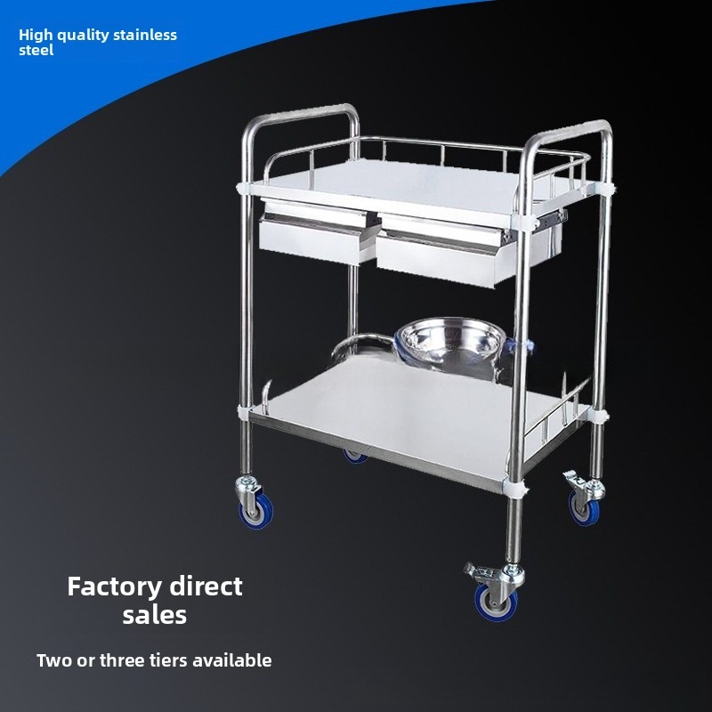 Stainless Steel Medical Trolle - Hair Care Hospital avaliação e preço