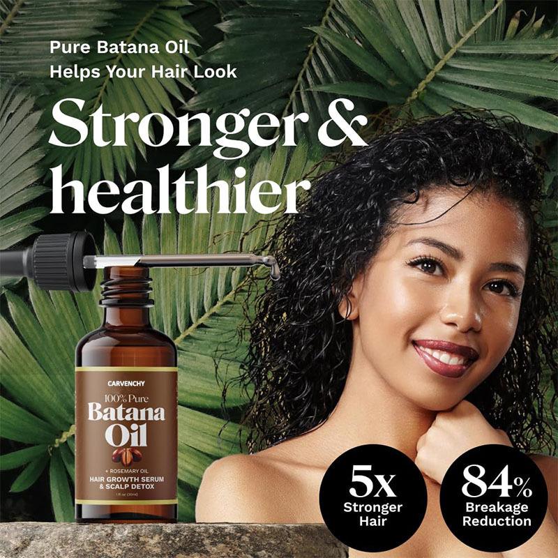 100% Pure Batana Oil Organic B - Hair Care Essential Oil avaliação e preço