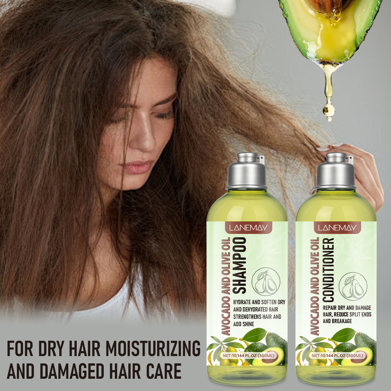 Avocado and Olive Oil Shampoo  - Hair Care Olive Oil avaliação e preço