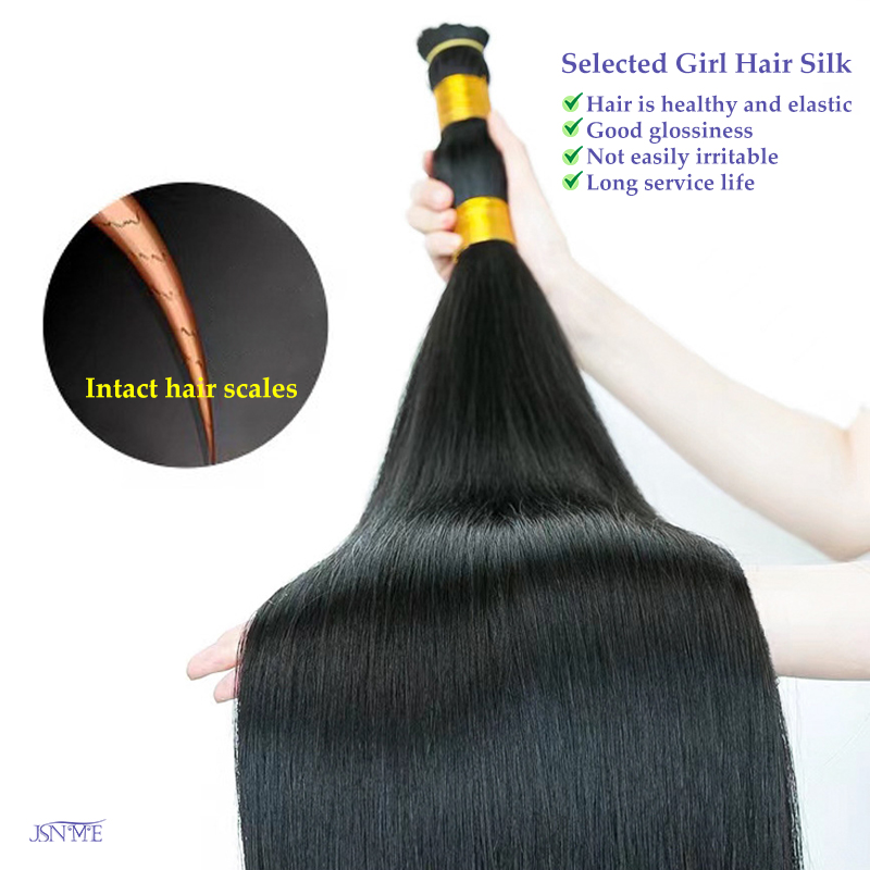 JSNME Flat tip Human Hair Exte - Hair Care Tips avaliação e preço