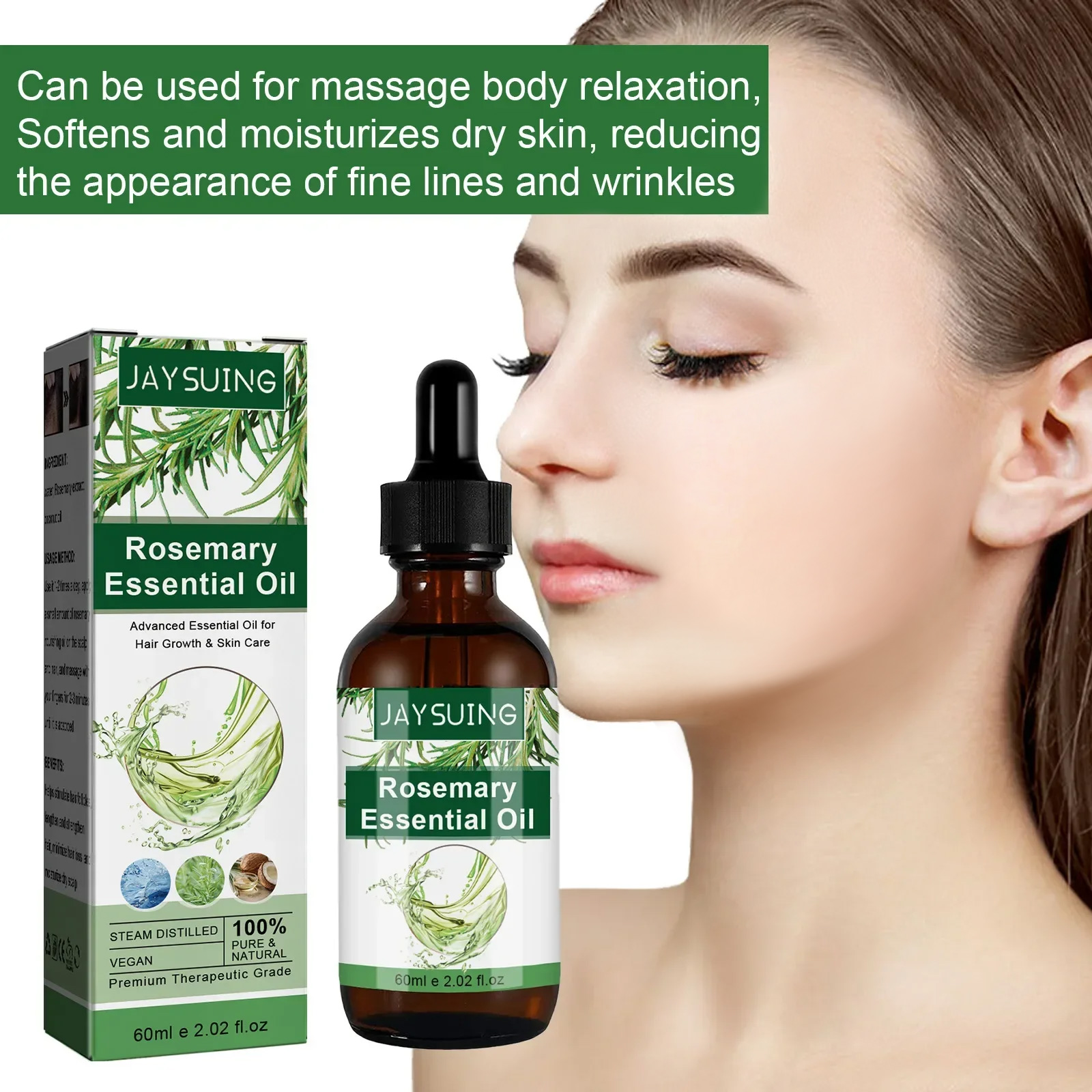 Rosemary Essential Oil For Hai - Hair Care Hair Serum avaliação e preço