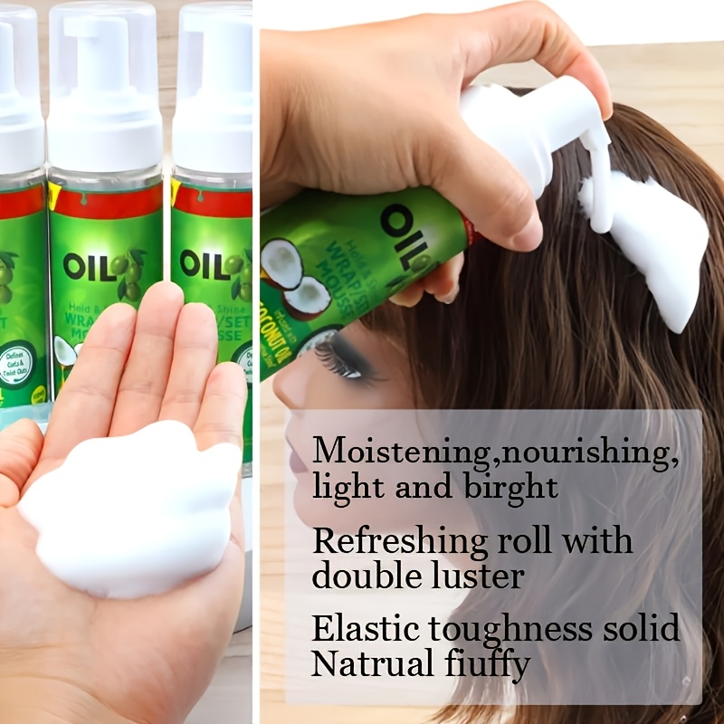 Curling Styling Care Mousse, S - Hair Care Olive Oil avaliação e preço