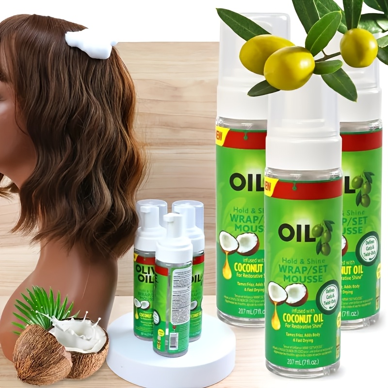 Curling Styling Care Mousse, S - Hair Care Olive Oil avaliação e preço