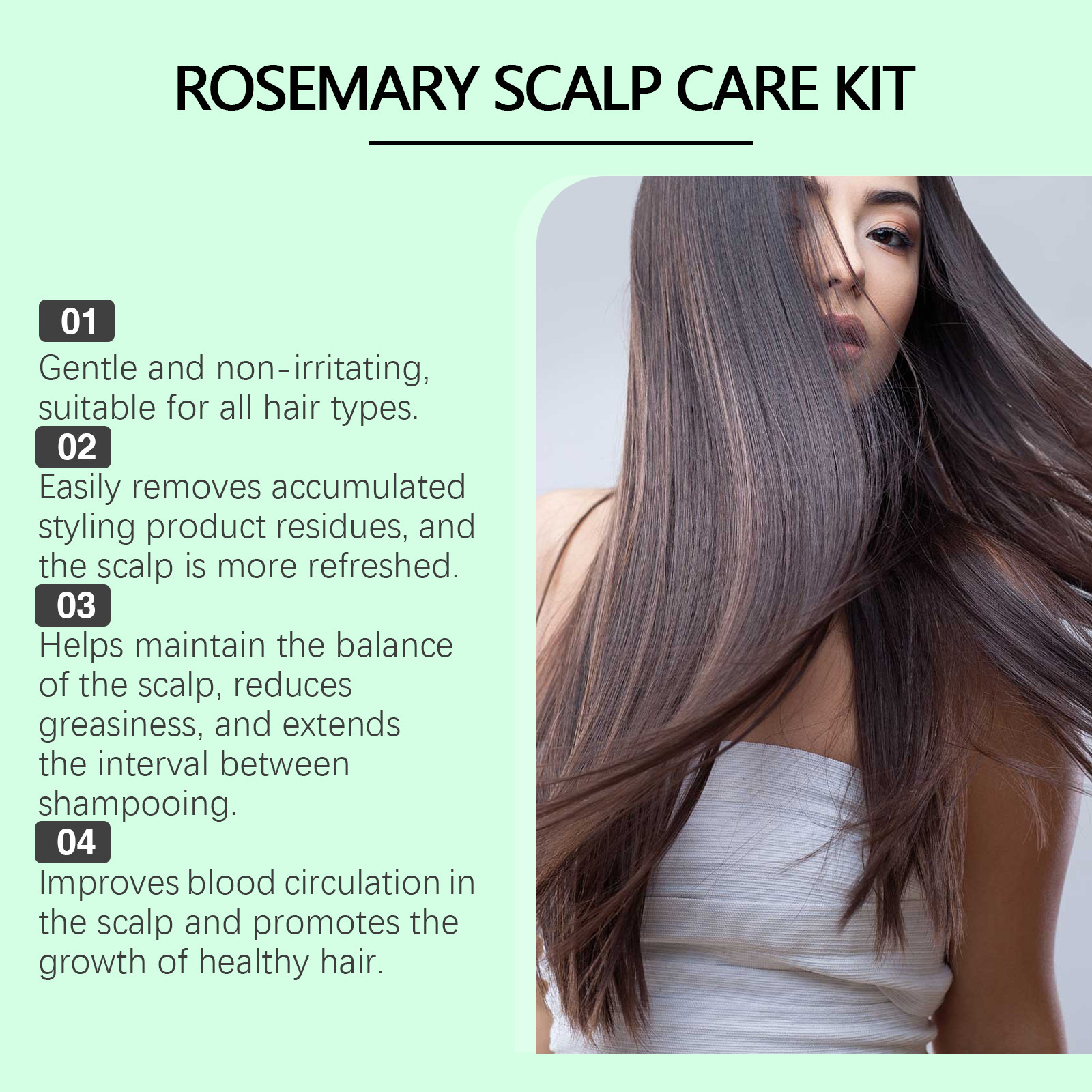 Eelhoe Rosemary Scalp Care Set - Hair Care Essential Oil avaliação e preço