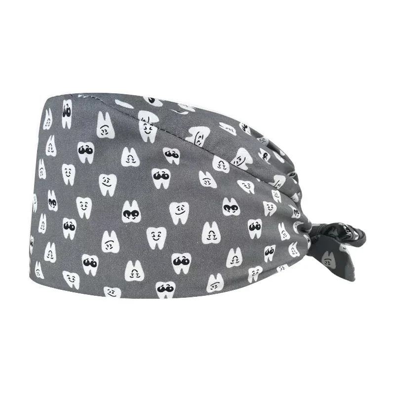 Printed Surgical Cap Scrub Cot - Hair Care Hospital avaliação e preço