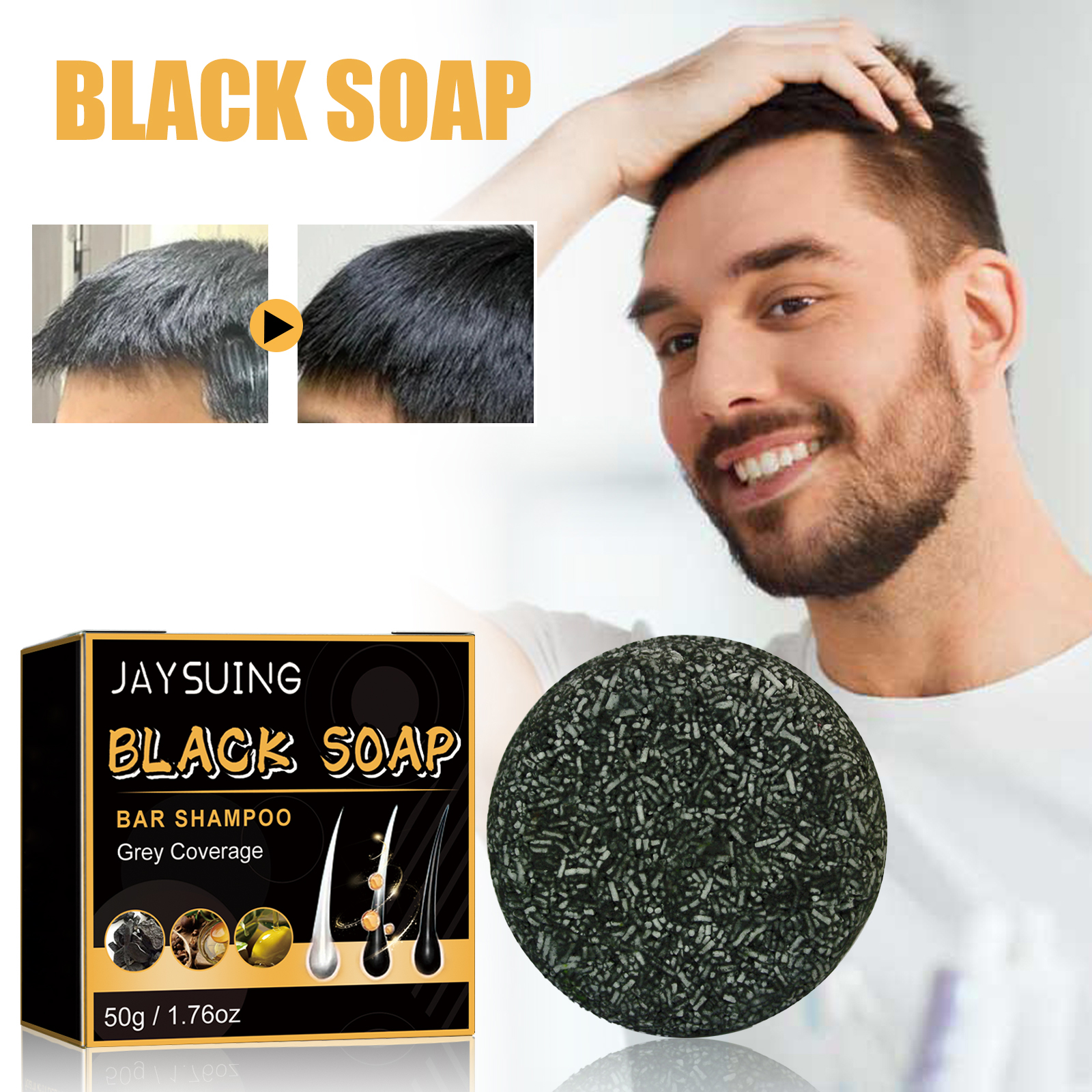 Polygonum Multiflorum Black Ha - Hair Care Olive Oil avaliação e preço