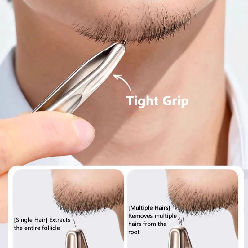 Premium Round Tip Tweezers Pre - Hair Care Tips avaliação e preço
