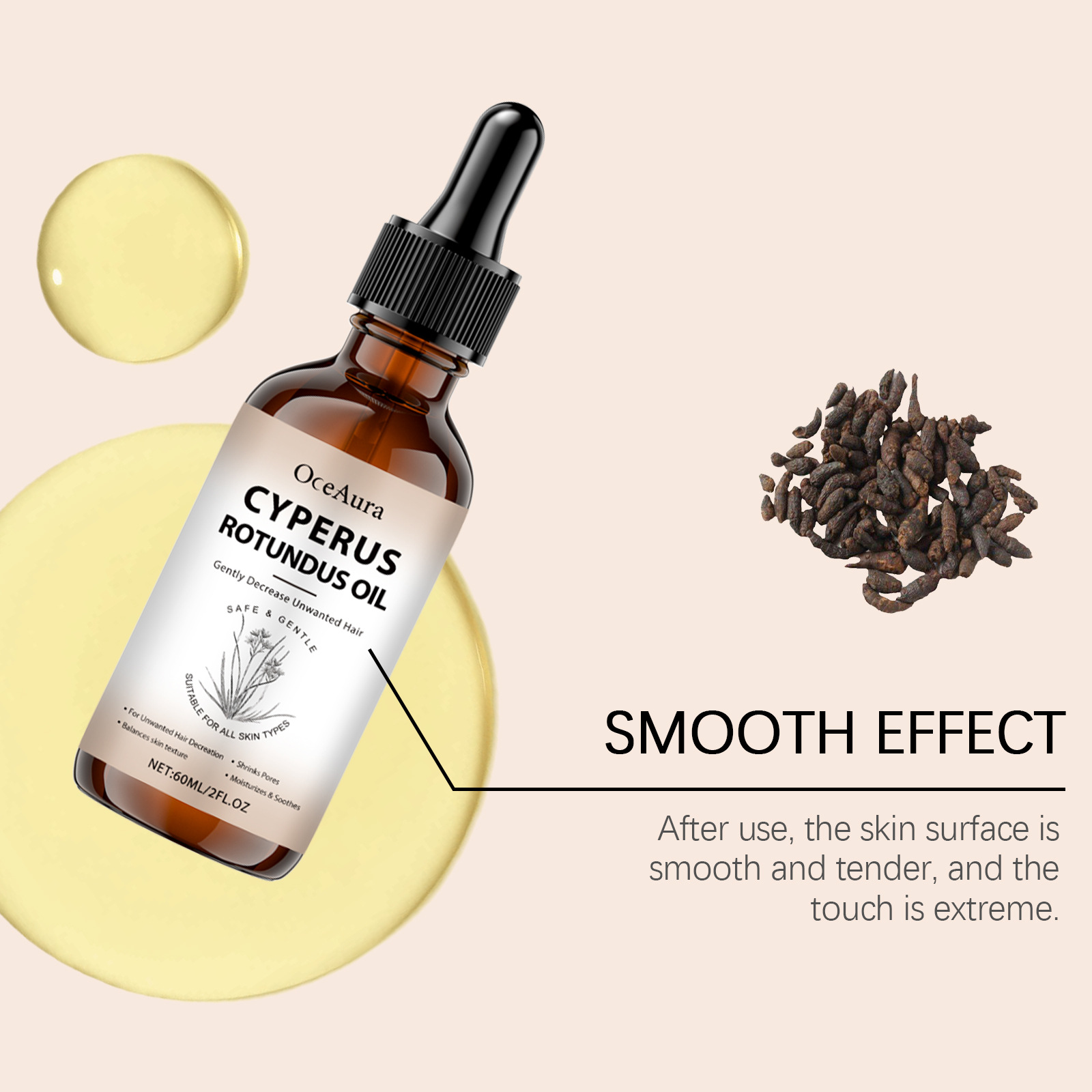 Cyperus Rotundus Oil for Hair  - Hair Care Hair Serum avaliação e preço