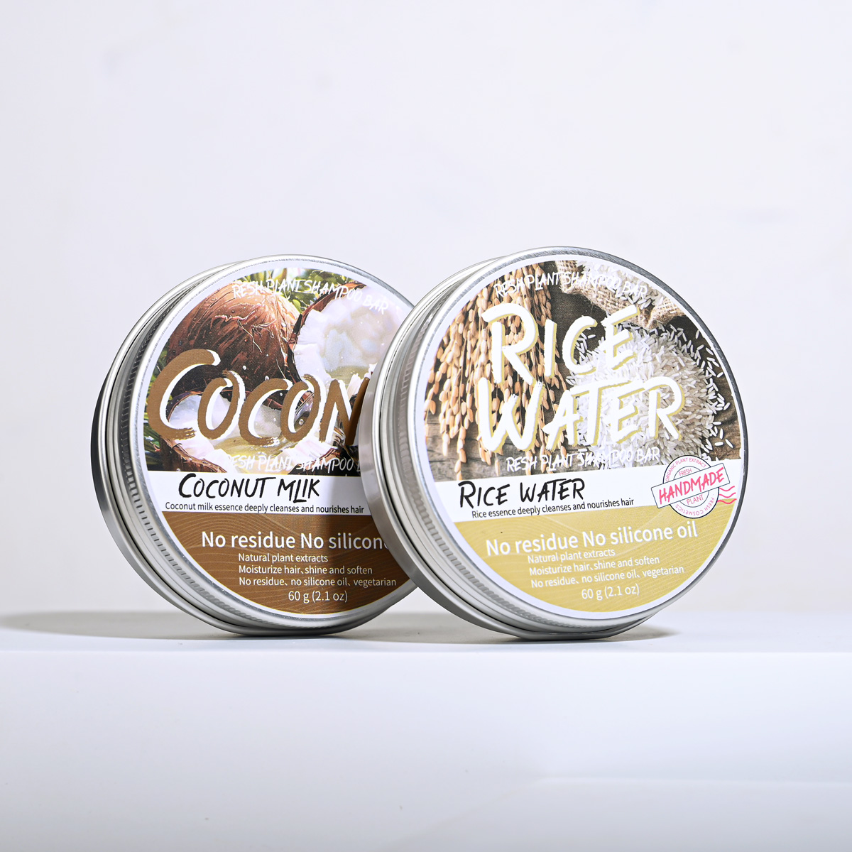 LH+60g Solid Coconut Shampoo w - Hair Care Olive Oil avaliação e preço