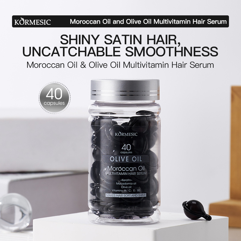 1ml*40 Capsules of Moroccan Oi - Hair Care Olive Oil avaliação e preço