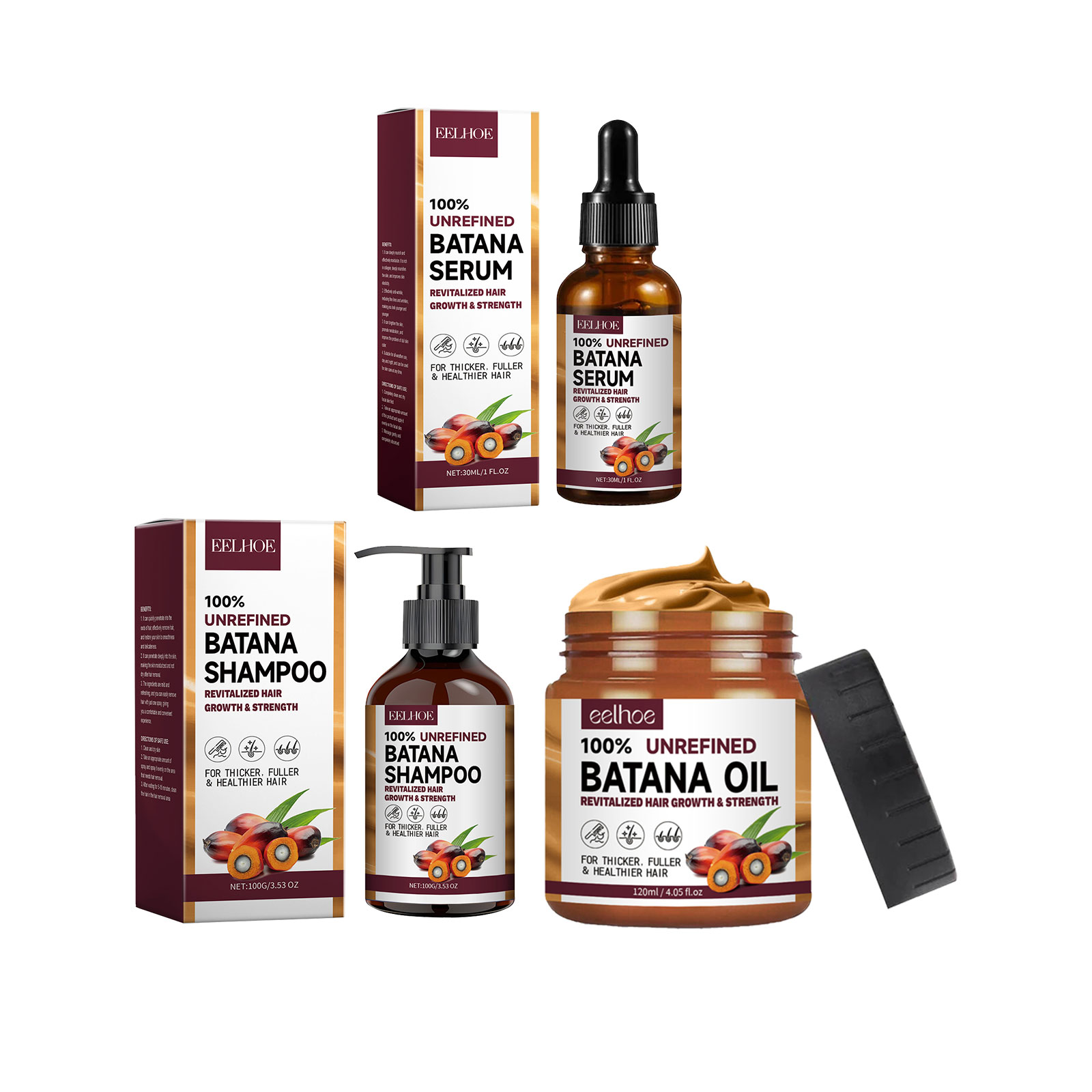 EELHOE Natural Batana Oil Deep - Hair Care Essence avaliação e preço