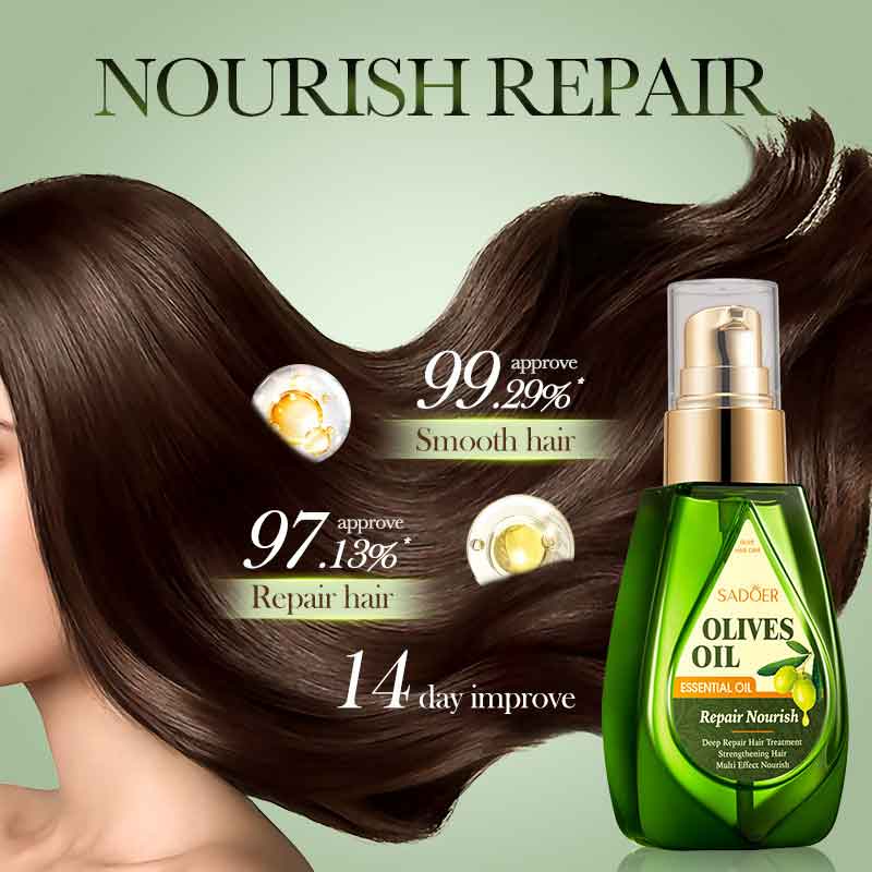 Olive Qihuan Shining Hair Care - Hair Care Olive Oil avaliação e preço