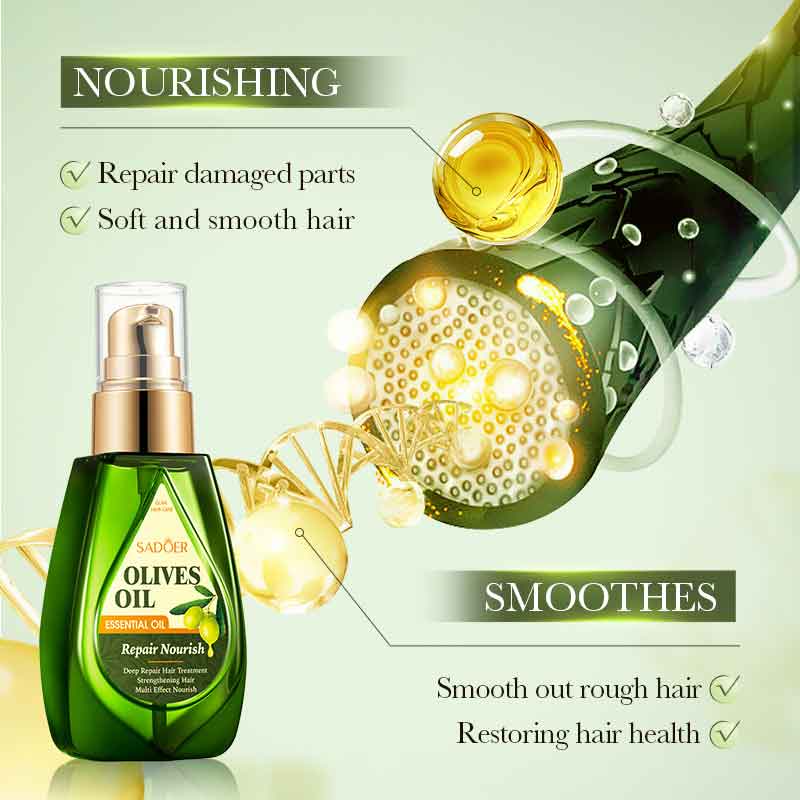 Olive Qihuan Shining Hair Care - Hair Care Olive Oil avaliação e preço