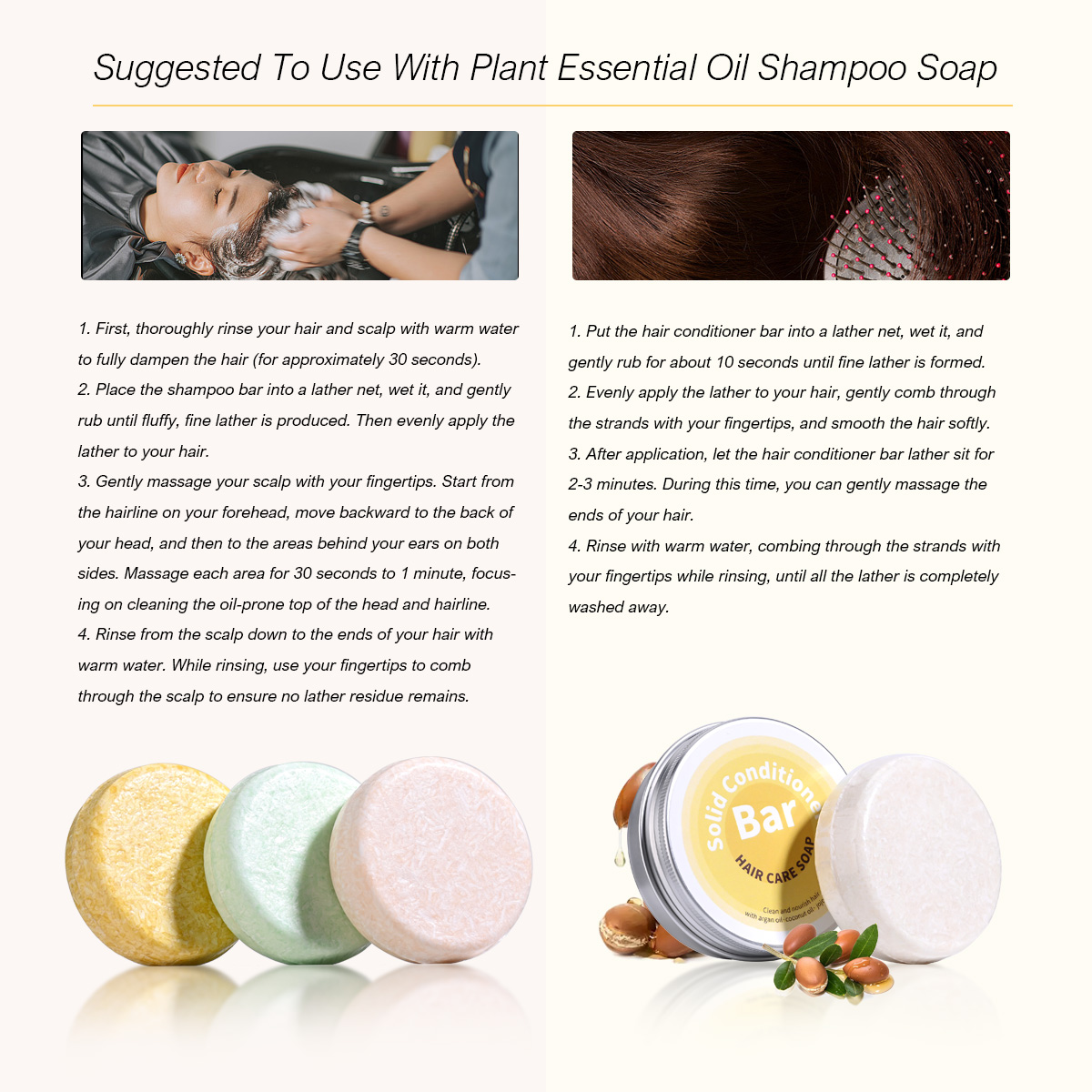 Plant Essential Oil Hair Condi - Hair Care Essential Oil avaliação e preço