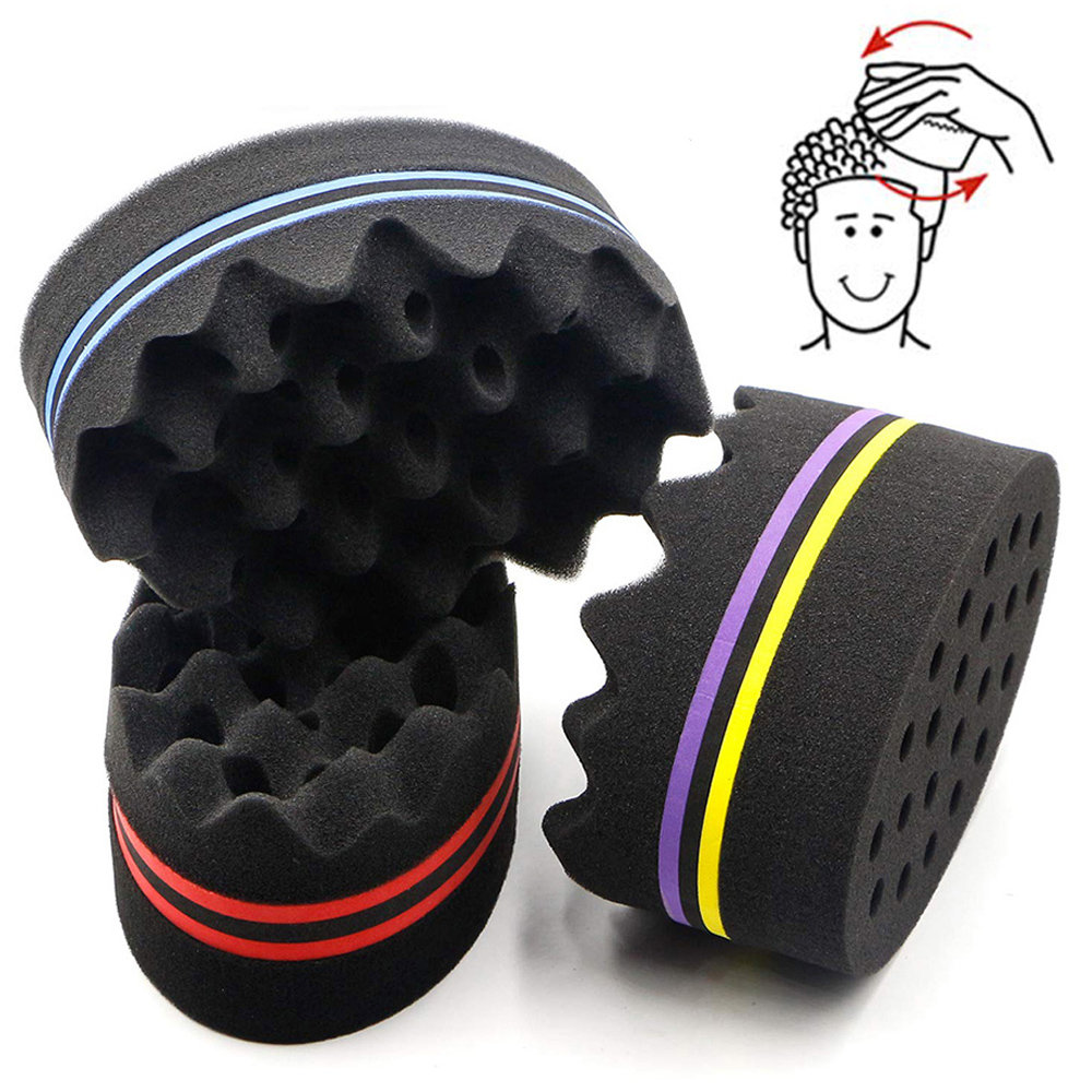 Oval Double Sided Hair Sponge  - Twist Sponge Coil avaliação e preço