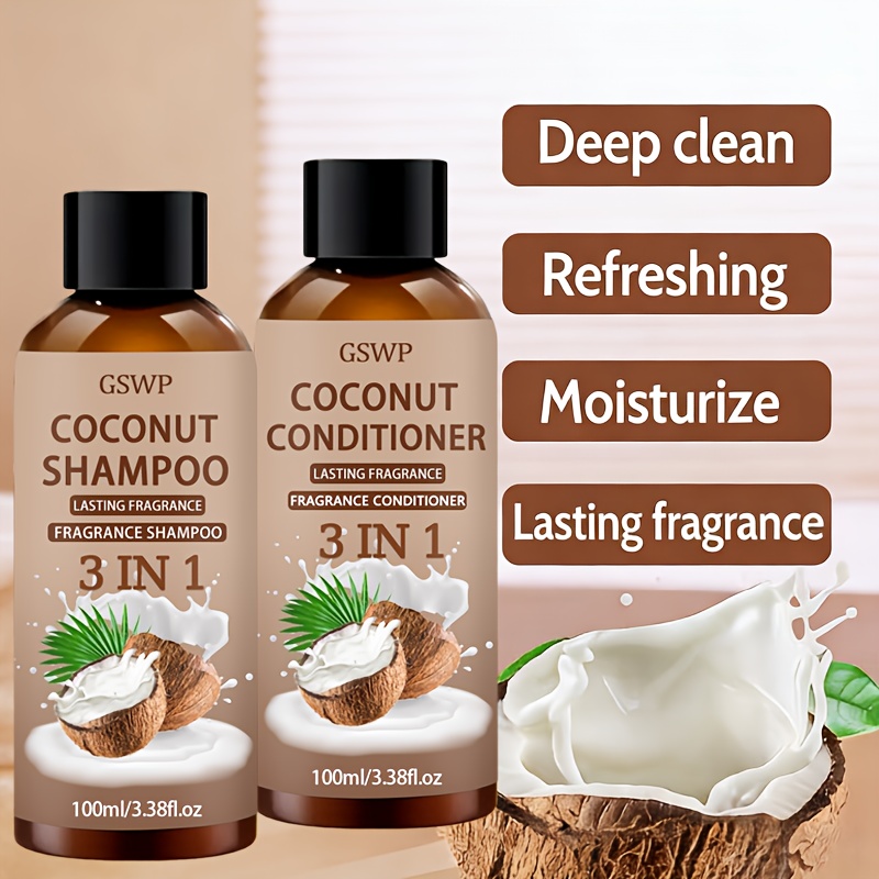 GSWP 3-In-1 Coconut Shampoo an - Hair Care Salon avaliação e preço